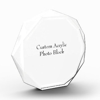Design Your Own Acrylic Photo Block