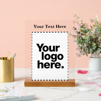 Design Your Own Acrylic Sign