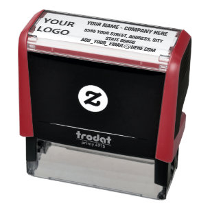 Design Your Own Address Self-inking Stamp and Logo