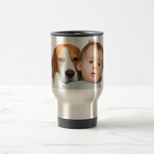 Design Your Own Baby & Pet Photo Mug (Center)