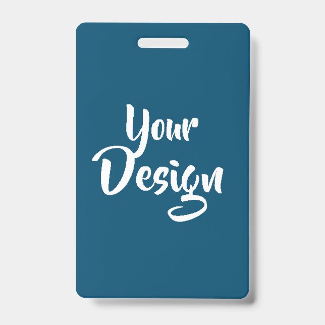 design your own badge ID badge (Front)