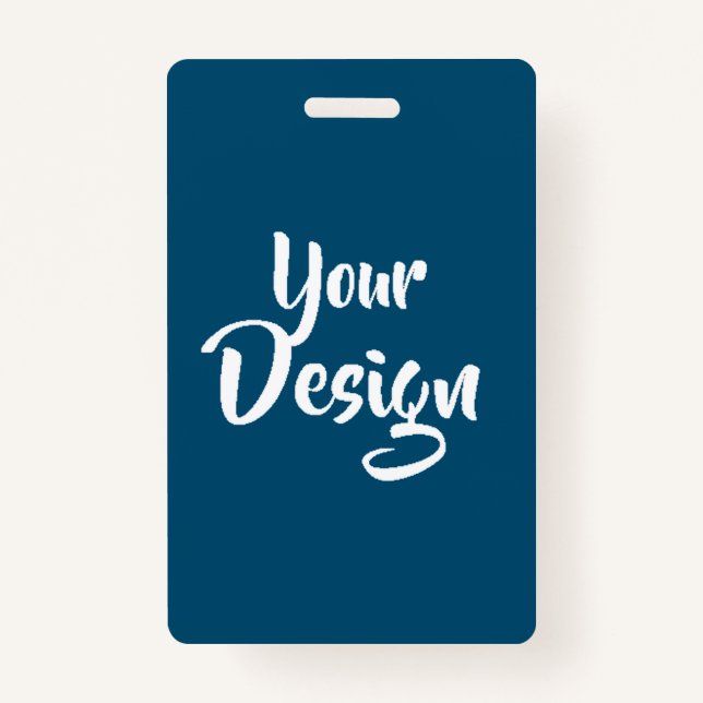 design your own badge ID badge (Front)