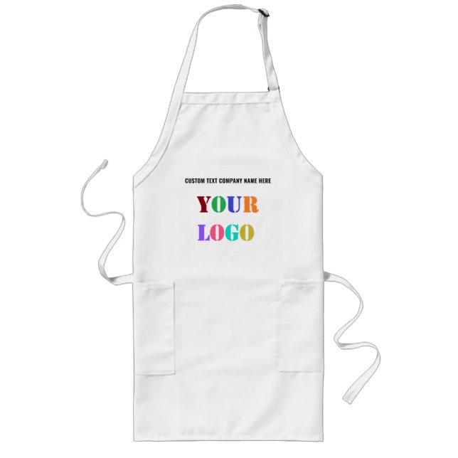 Design Your Own Branded Company Apron Template (Front)