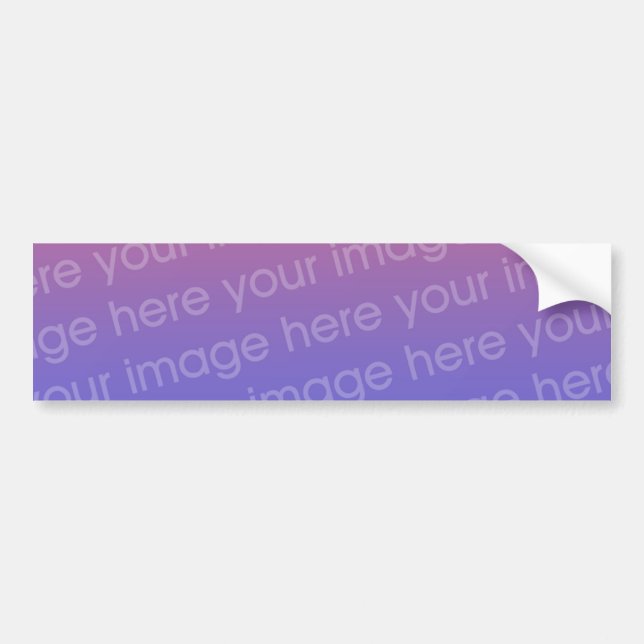 Design Your Own Bumper Sticker (Front)