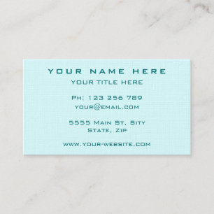 Design Your Own Business Card Choose Colours