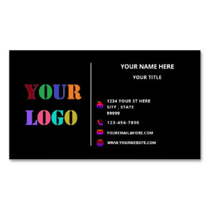 Design Your Own Business Card Magnet Template