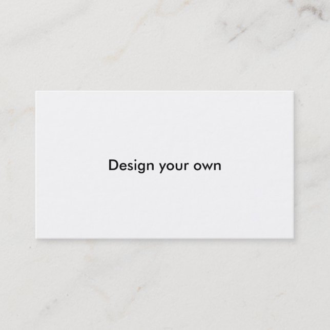 Design your own Business cards (Front)