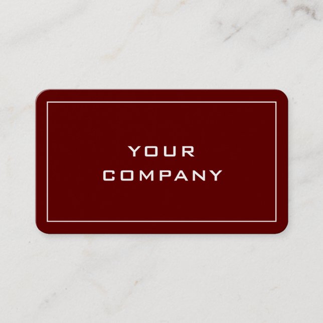 Design Your Own Business Cards Custom Colour Fonts (Front)