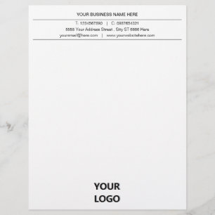 Design Your Own Business Letterhead