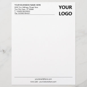 Design Your Own Business Letterhead Example