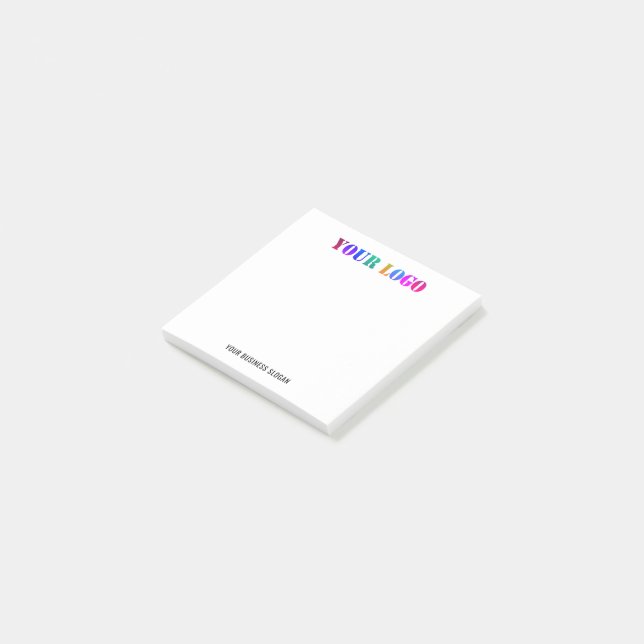 Design Your Own Business Post-it® Notes Template (Angled)