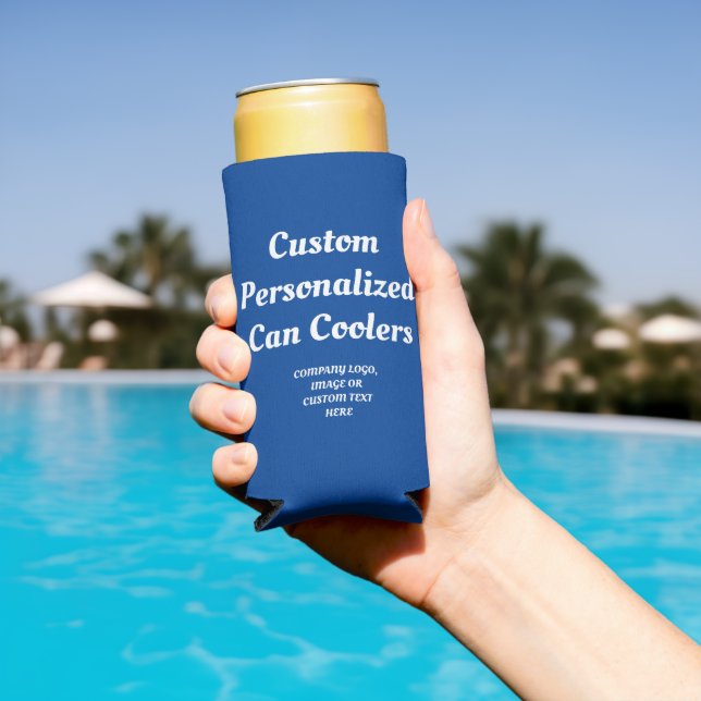 Design your own Can Coolers, Custom Personalised Seltzer Can Cooler (In Situ Pool)