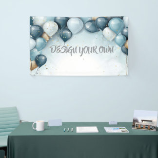 Design Your Own Celebration Balloons Banner