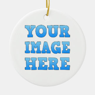 Design Your Own Ceramic Circle Ornament