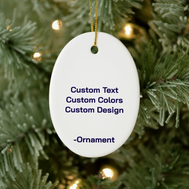 Design Your Own Ceramic Tree Decoration (Tree)