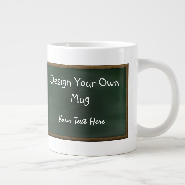 Design Your Own Chalkboard Mug (Right)