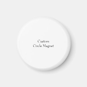 Design Your Own Circle Magnet