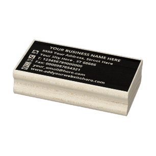 Design Your Own Colour Address Rubber Stamp