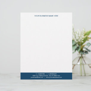 Design Your Own Colour Business Letterhead Templat