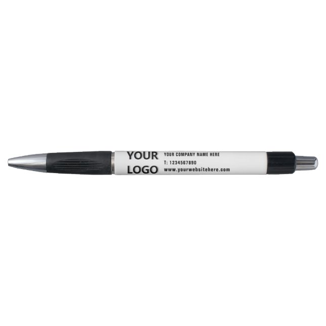 Design Your Own Company Logo and Text Business Pen (Front)