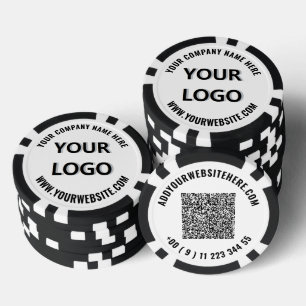Design Your Own Company Logo Poker Chips Template