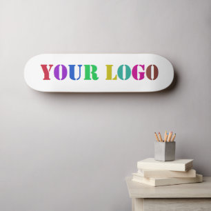 Design Your Own Company Logo Skateboard Template