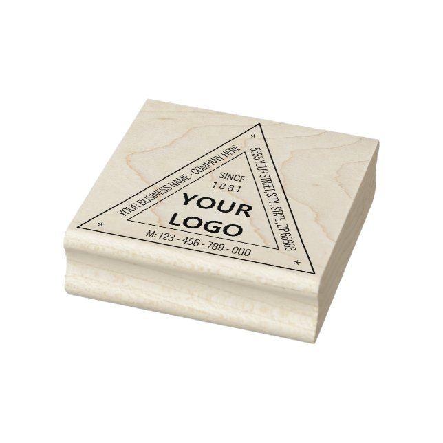 Design Your Own Company Rubber Stamp Template (Stamp)