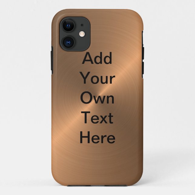 Design Your Own Copper Case-Mate iPhone Case (Back)