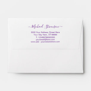 Design Your Own Custom Address Envelope Template