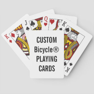 Design Your Own Custom Bicycle® Playing Cards