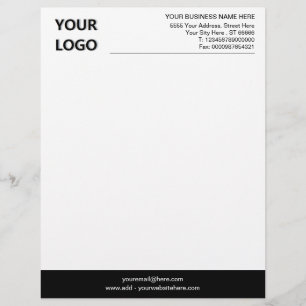 Design Your Own Custom Company Letterhead Template
