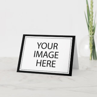 Design Your Own Custom Gifts - Blank Card