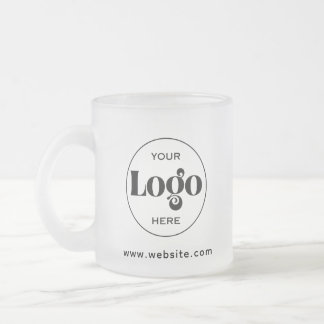 Design Your Own Custom Logo Frosted Glass Coffee Mug