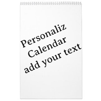 Design Your Own custom Medium Calendar