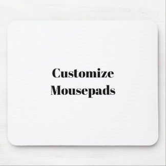 Design Your Own custom  Mousepad
