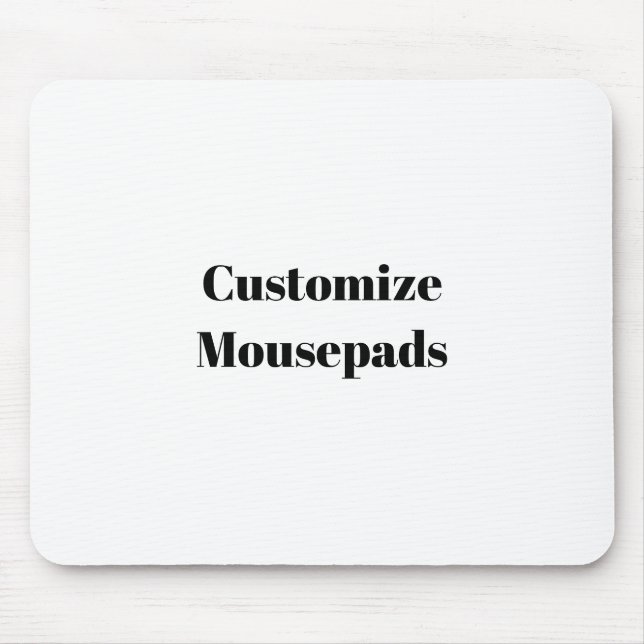 Design Your Own custom  Mousepad (Front)