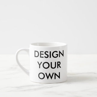 Design Your Own Custom Personalised Espresso Cup