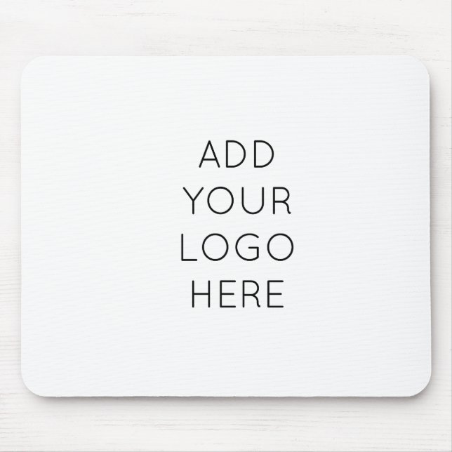 Design Your Own Custom Personalised Logo Image Mouse Mat (Front)