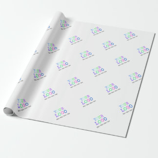 Design Your Own Custom Personalised Logo Wrapping Paper