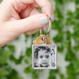 Design Your Own Custom Personalised PHOTO KEYCHAIN