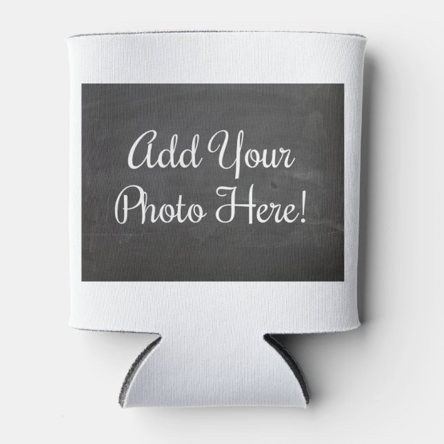 Design Your Own Custom Photo Can Cooler (Front)