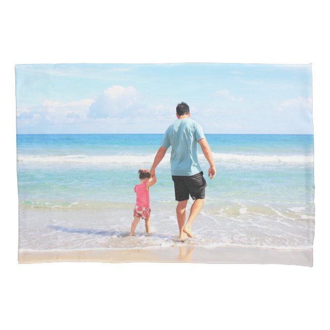 Design Your Own Custom Photo Pillow Case (Front)