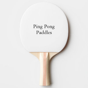 Design Your Own custom  Ping Pong Paddle