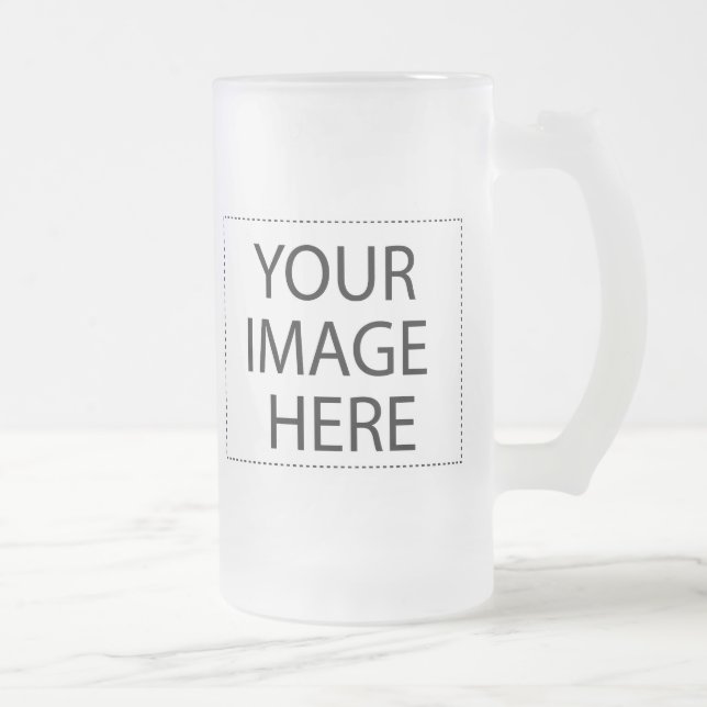 Design Your Own Custom Printed Photo Beer Mug (Right)
