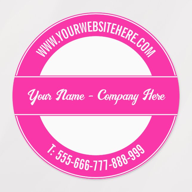 Design Your Own Custom Product Labels Template (Design 1)