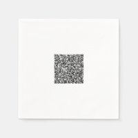 Design Your Own Custom QR Code Napkins Template
