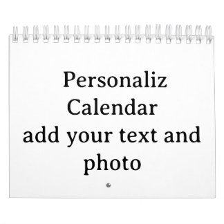 Design Your Own custom Small Calendar