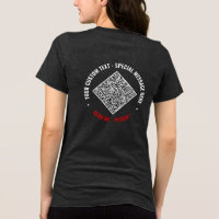 Design Your Own Custom Text and QR Code