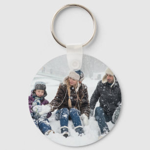 Design Your Own Family Photo Personalized Key Ring