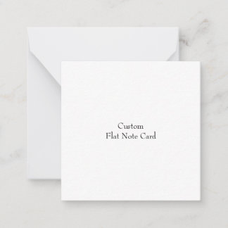 Design Your Own Flat Card